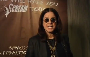 Ozzy Osbourne presentando nuevo álbum