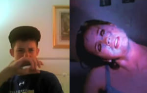 La chica poseída que promociona “The Last Exorcism” en Chatroulette