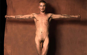 David Beckham desnudo