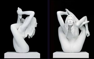 Escultura de Kate Moss