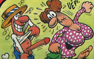 Jacovitti y sus locos dibujos sexuales