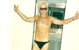 En el estudio con Billy Idol (fotos de una orgía)