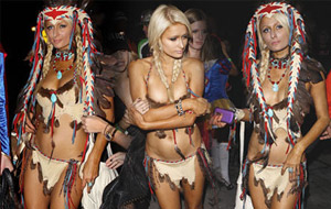 Paris Hilton en la fiesta Playboy