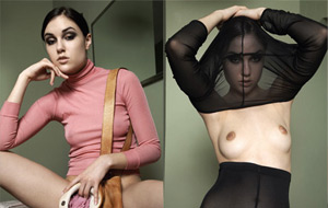Sasha Grey por Richard Kern