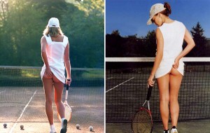 “Tennis girl”, la foto más vendida de la historia
