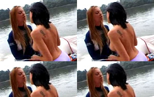 Vídeos de lesbianas con Sandra Shine y Sandy Fantasy (1a parte)