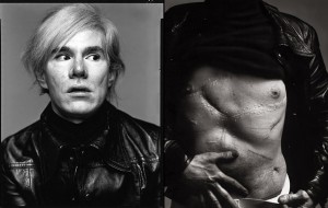 Retrato de Andy Warhol (por Richard Avedon)