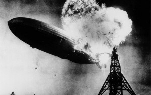 El accidente del dirigible Hindenburg