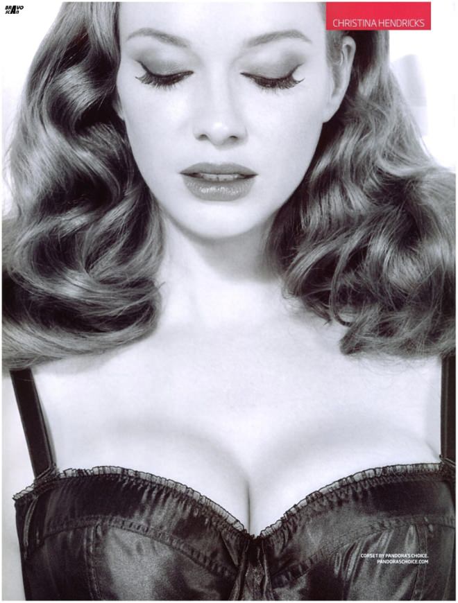Christina Hendricks en GQ