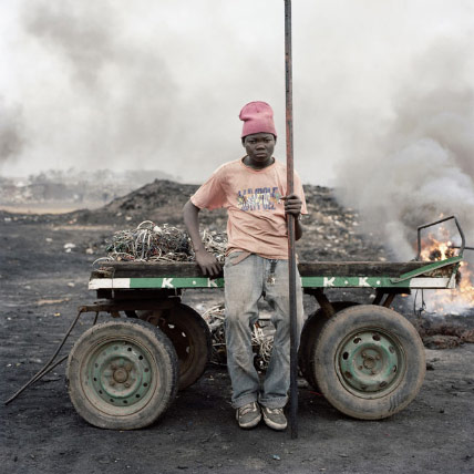 Vertedero tecnológico en Ghana