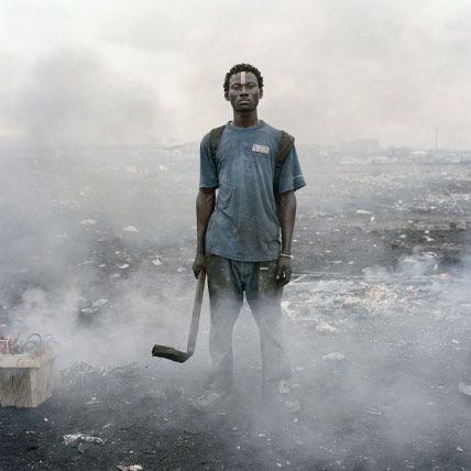 Vertedero tecnológico en Ghana