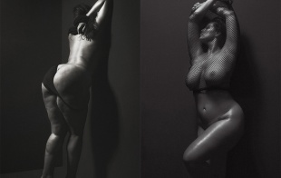 Erotismo XL: Ashley Graham desnuda