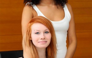 Génetica interracial: dos hermanas mellizas