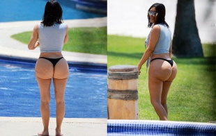 El verdadero culo de Kim Kardashian