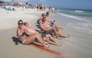 ¿Un descuido en la playa?
