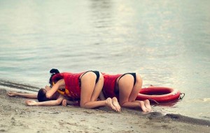 Las vigilantes de la playa