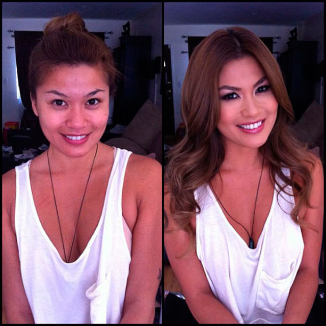 Charmane Star sin maquillaje