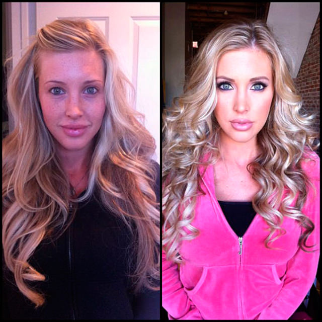 Samantha Saint sin maquillaje