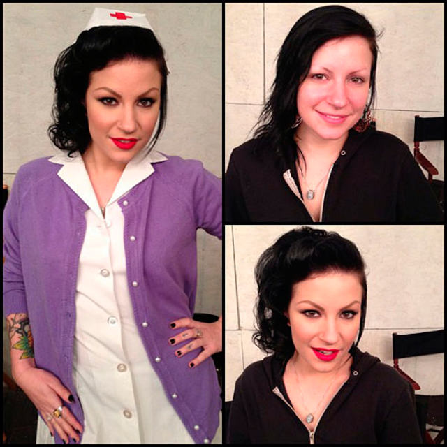 Tori Lux sin maquillaje