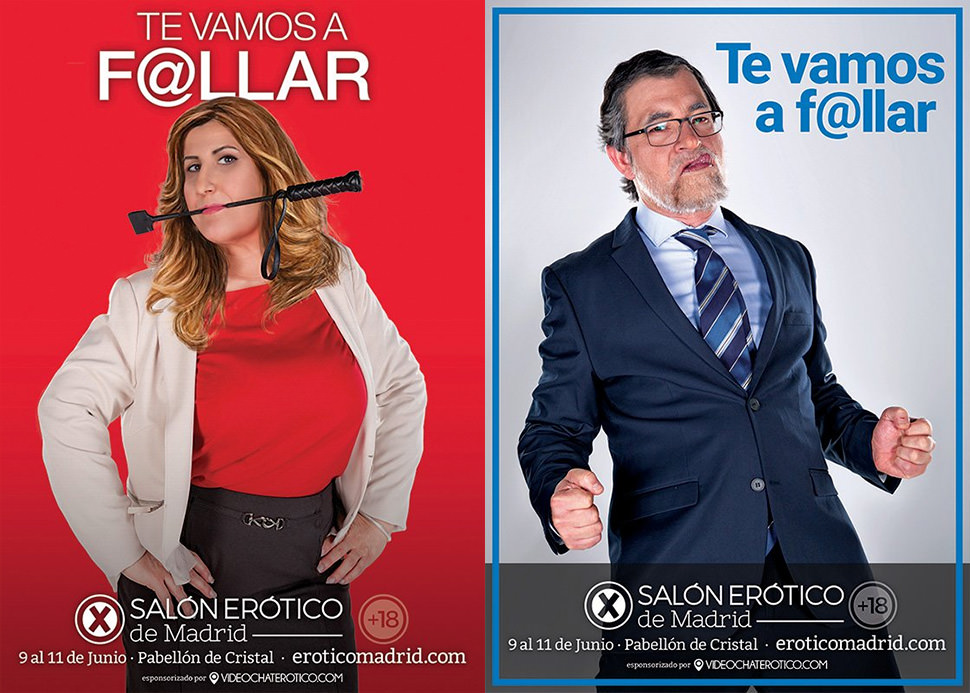festival erotico madrid 2017 Susana Díaz y Mariano Rajoy